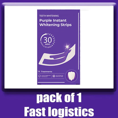 Purple Teeth Whitening Strips