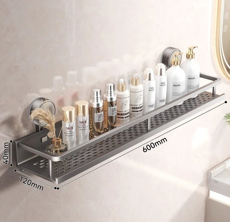 Aerospace Aluminum No-Drill Wall Shelf