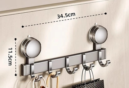 Premium Aluminum Suction Wall Hooks