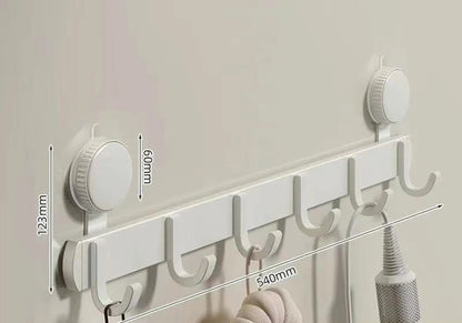 Premium Aluminum Suction Wall Hooks